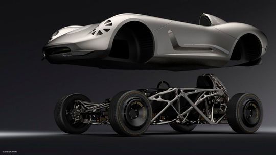 futuro da impressão 3d carro