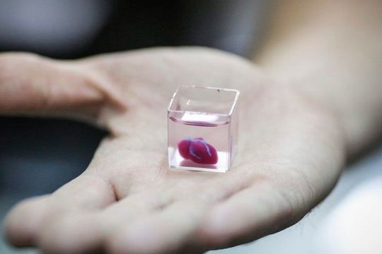 futuro da impressão 3d coração